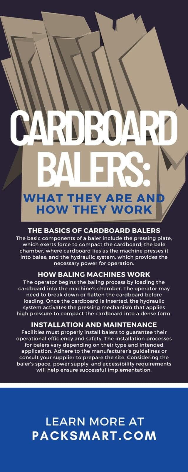 Cardboard Balers: What They Are and How They Work
